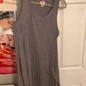 Striped flowy dress